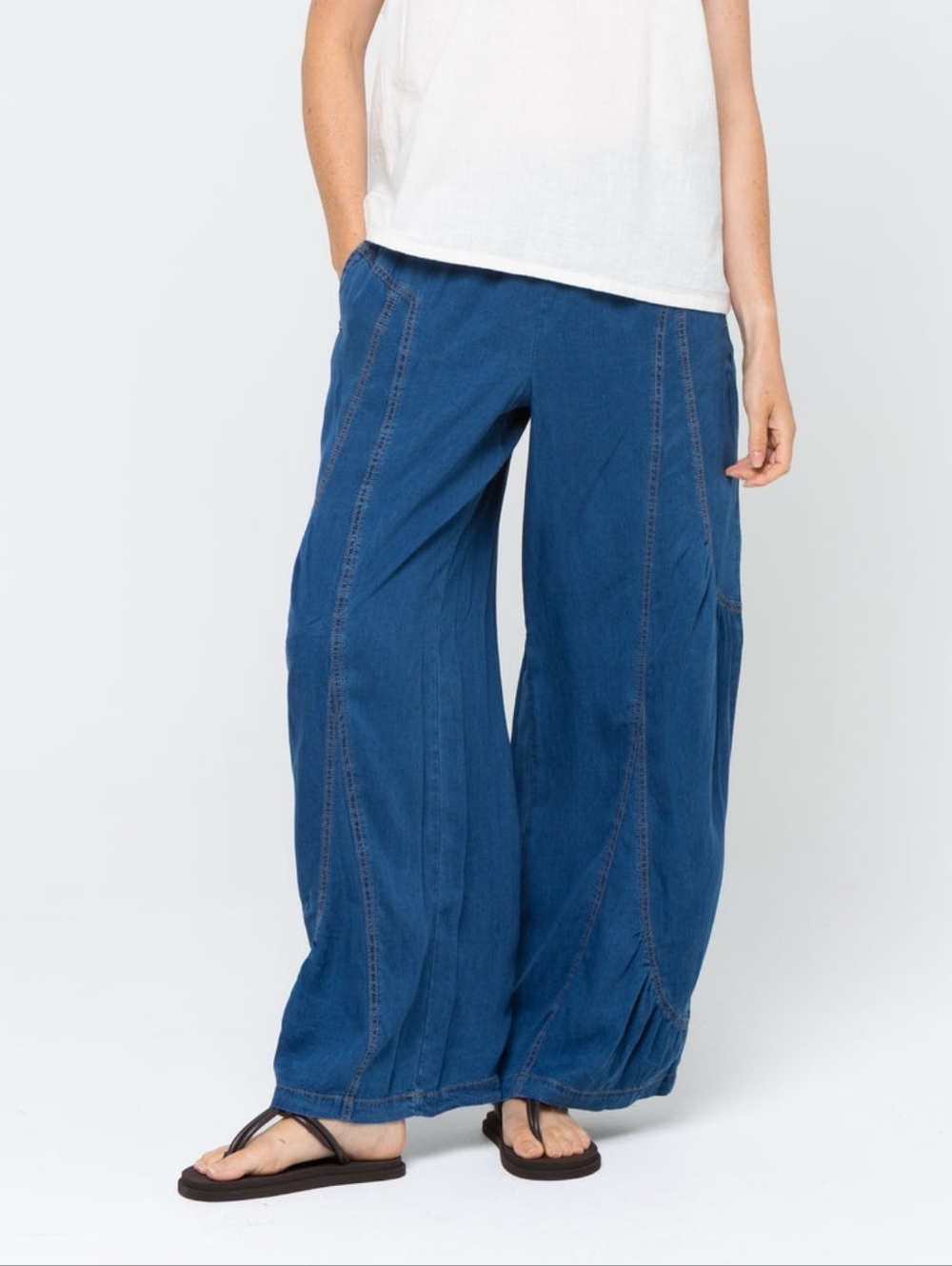 XSP Peace Love World Boheme Drapey Lyocell Jeans